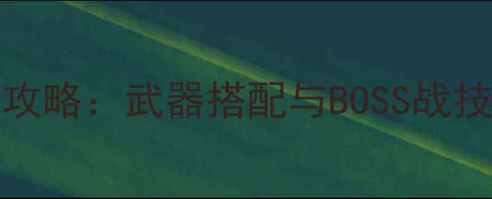 图片 DOOMSTEAM通关全攻略：武器搭配与BOSS战技巧，新手必看！1