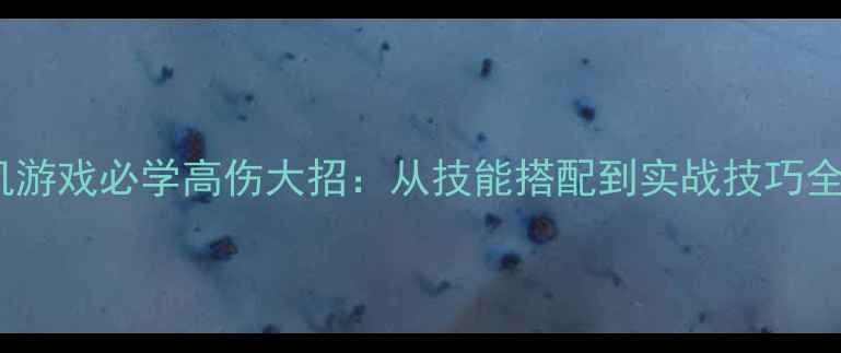 图片 Fate单机游戏必学高伤大招：从技能搭配到实战技巧全面指南2