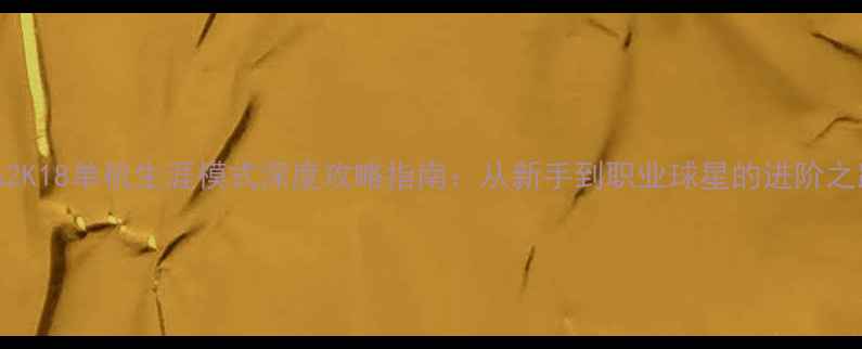 图片 NBA2K18单机生涯模式深度攻略指南：从新手到职业球星的进阶之路2