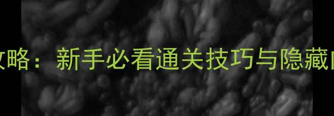 图片 NiKKi单机游戏必玩攻略：新手必看通关技巧与隐藏内容（附资源下载）2