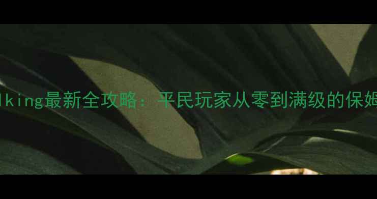 图片 YearWalking最新全攻略：平民玩家从零到满级的保姆级指南