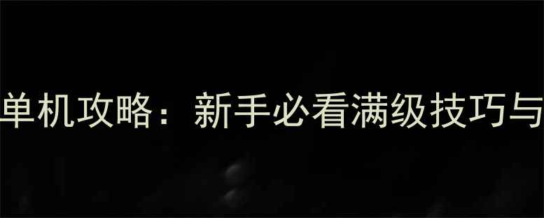 图片 传奇国度网页版单机攻略：新手必看满级技巧与资源全收集指南
