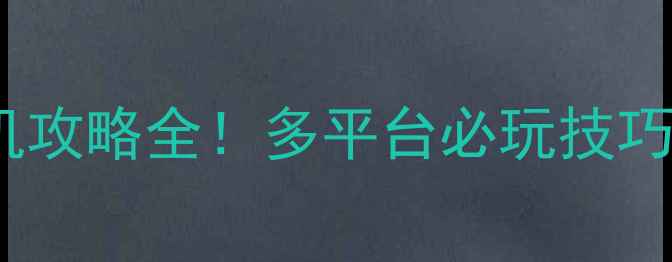 图片 合金弹头单机联机攻略全！多平台必玩技巧+隐藏内容大公开