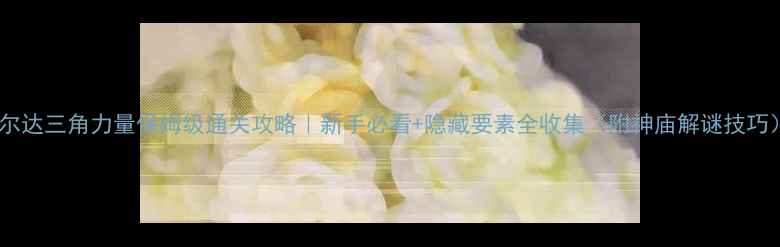 图片 塞尔达三角力量保姆级通关攻略｜新手必看+隐藏要素全收集（附神庙解谜技巧）2