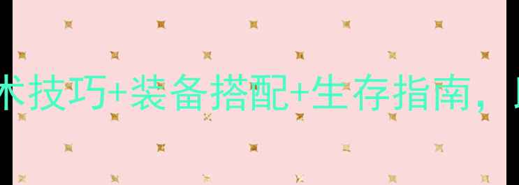 图片 最新赏金猎人吃鸡攻略：战术技巧+装备搭配+生存指南，助你轻松成为终极赏金猎人2