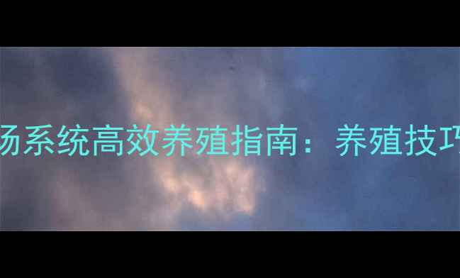 图片 梦幻西游2牧场系统高效养殖指南：养殖技巧+经营策略全