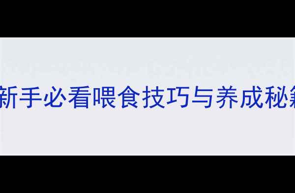 图片 青蛙旅行喂食全攻略：新手必看喂食技巧与养成秘籍（附最新版本更新）1