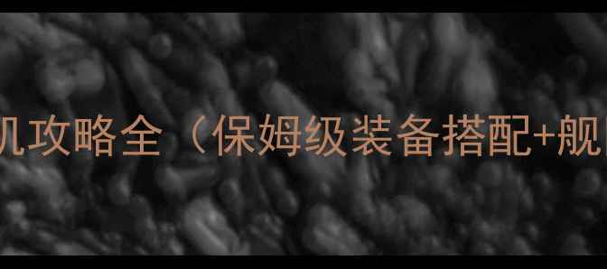 图片 风帆战舰：必玩海战单机攻略全（保姆级装备搭配+舰队建设+隐藏剧情解锁）