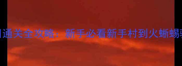 图片 黑暗之魂2一周目通关全攻略：新手必看新手村到火蜥蜴骑士的完整指南1