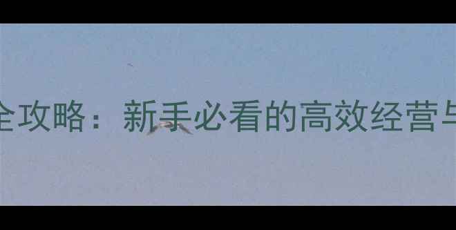 图片 🌟原神营妓系统全攻略：新手必看的高效经营与角色搭配指南🌟