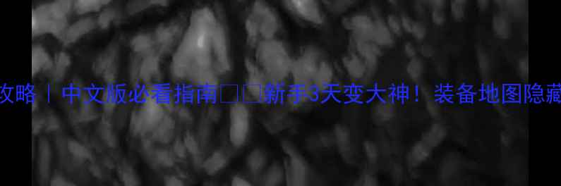 图片 📌失落领域全攻略｜中文版必看指南🎮✨新手3天变大神！装备地图隐藏技巧大公开🔥