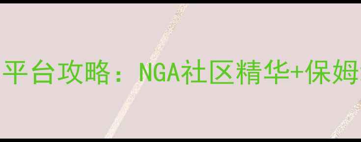 图片 🔥少女前线全平台攻略：NGA社区精华+保姆级进阶指南💪